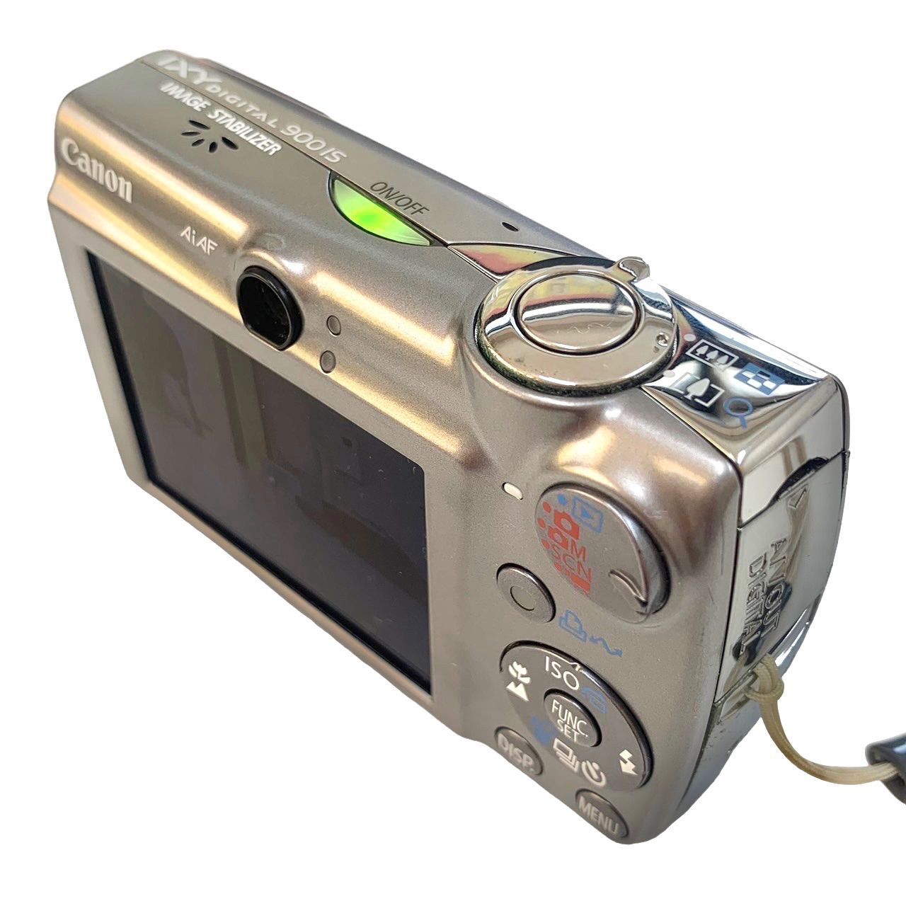 豊富な国産美品 キヤノン Canon IXY DIGITAL 900 IS シルバー デジタルカメラ