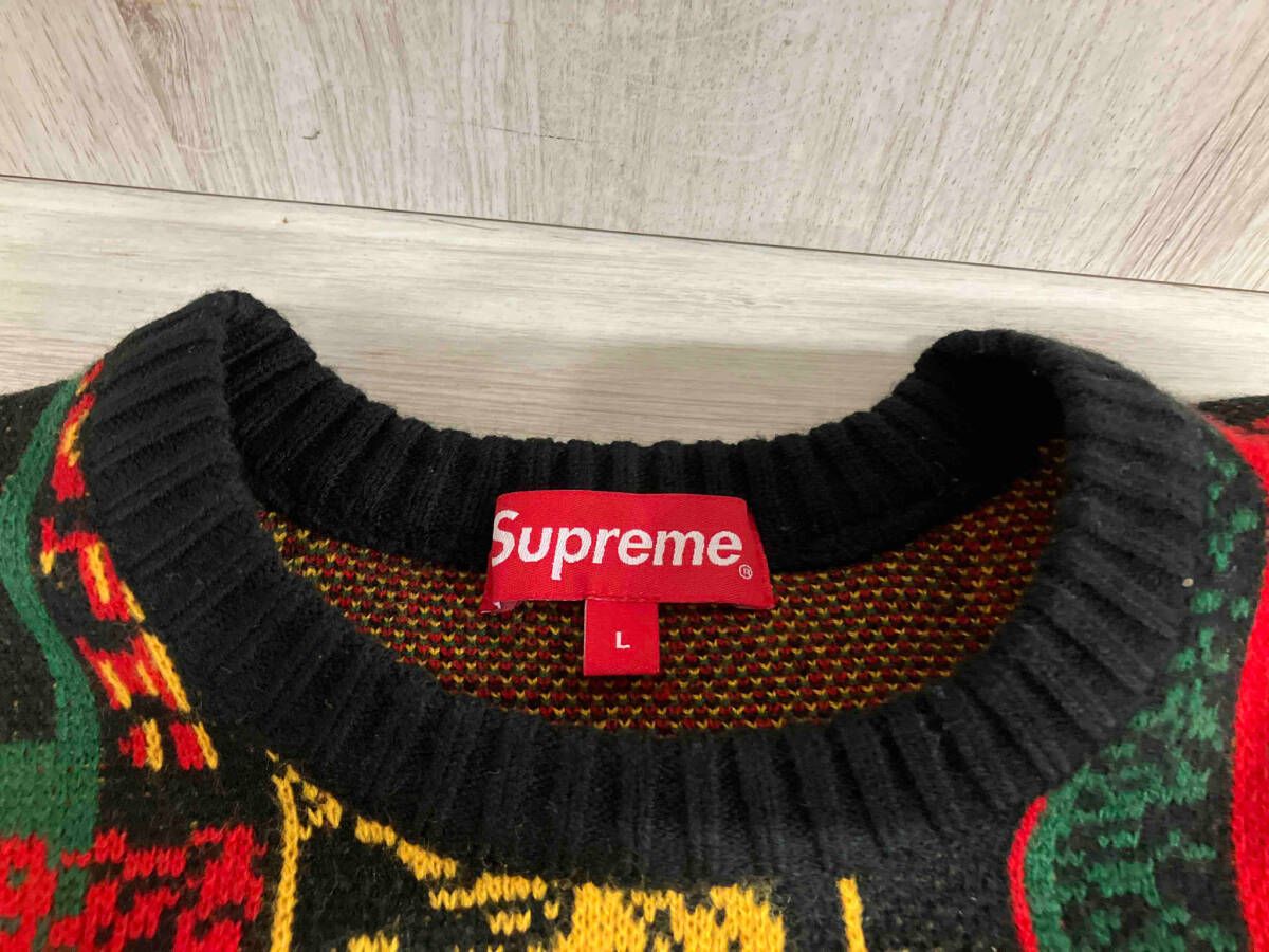 Supreme シュプリーム 23SS scarf sweater ニット セーター L