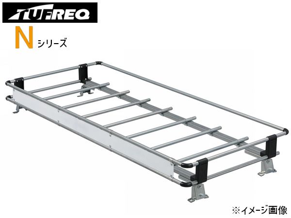 キャンターガッツ F24 シングル 標準キャブ H25.1～ ルーフキャリア TUFREQ タフレック NF422A Nシリーズ 法人のみ配送 送料無料