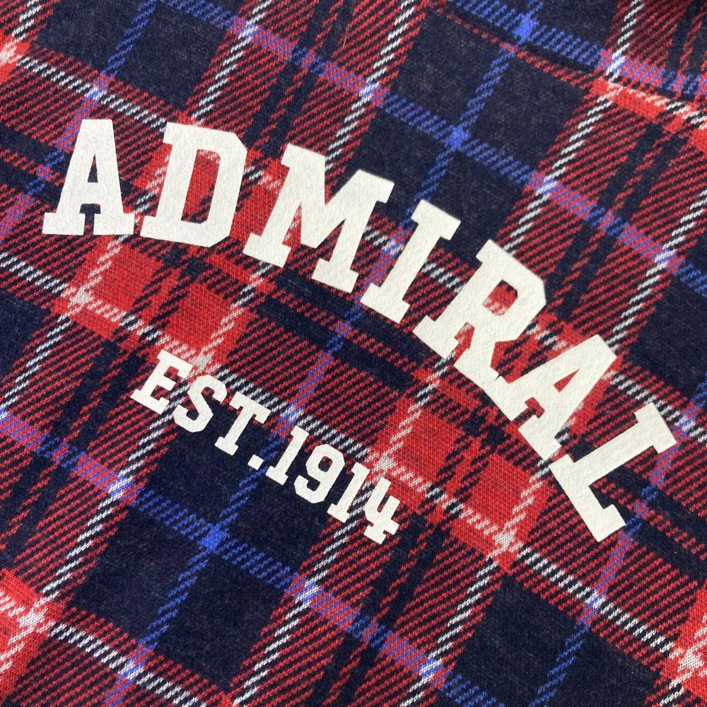 サイズ：L ADMIRAL アドミラル タートルネック 長袖Tシャツ ロゴ