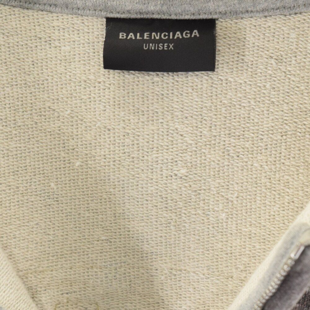 BALENCIAGA (バレンシアガ) 23SS MEDIUM FIT ZIP-UP HOODIE 744457