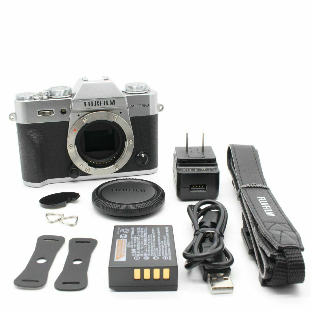☆美品☆FUJIFILM X-T30 ボディ シルバー ショット数4433 - メルカリ