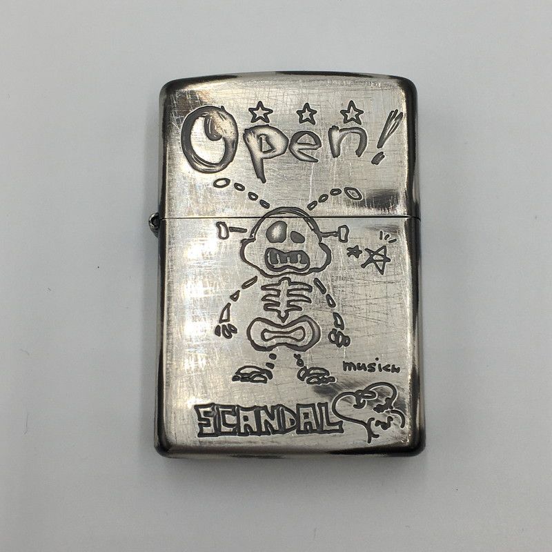 未使用　SCANDAL ZIPPOライター 中古品】ZIPPO ジッポ × SCANDAL スキャンダル 別注 コラボ MAMI