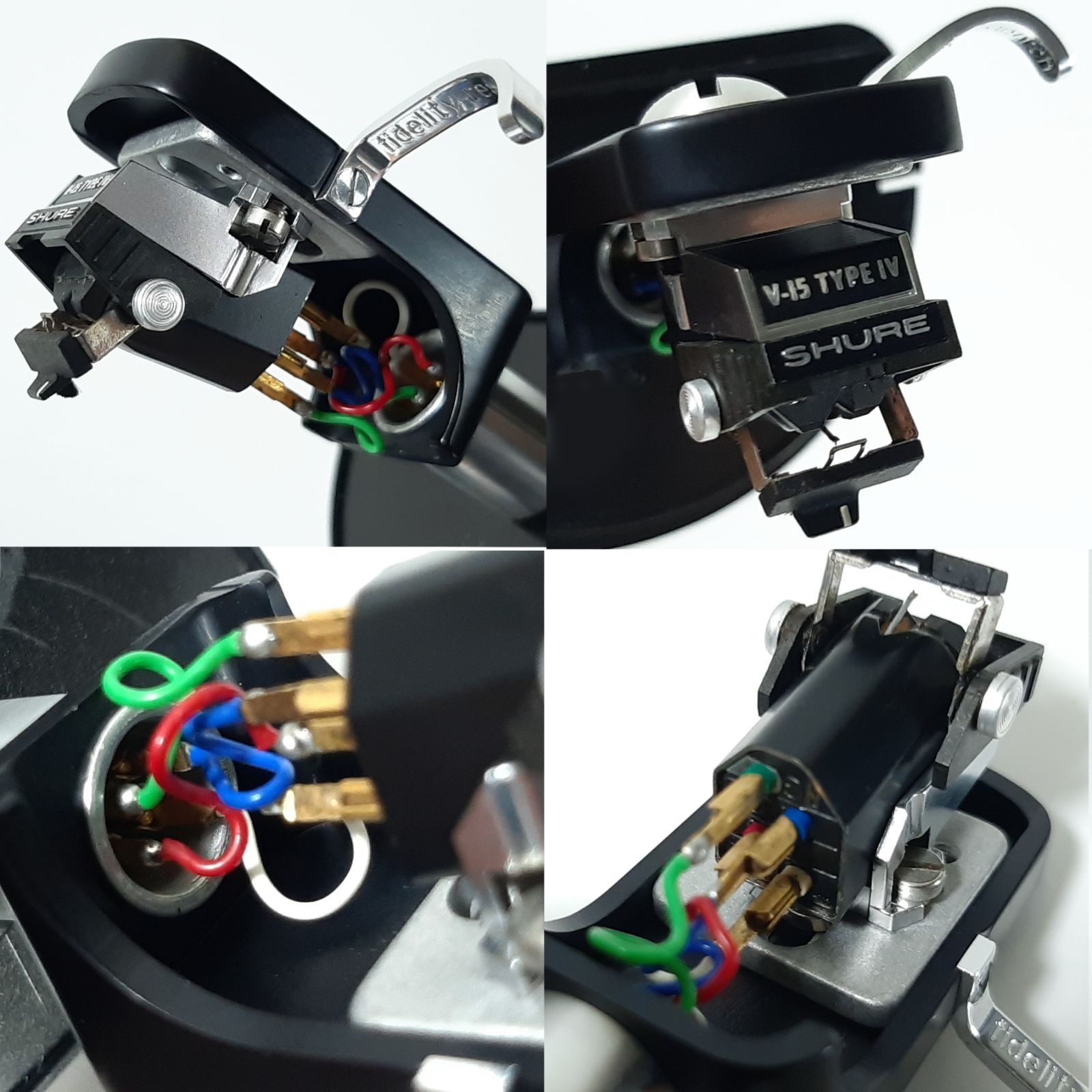 SHURE V-15 TYPE IV カートリッジ ヘッドシェル ターンテーブル オーディオ 音響機材 ジャンク W7997430 SHURE シュア V-15 TYPE IV カートリッジ ＋ ヘッドシェル audio