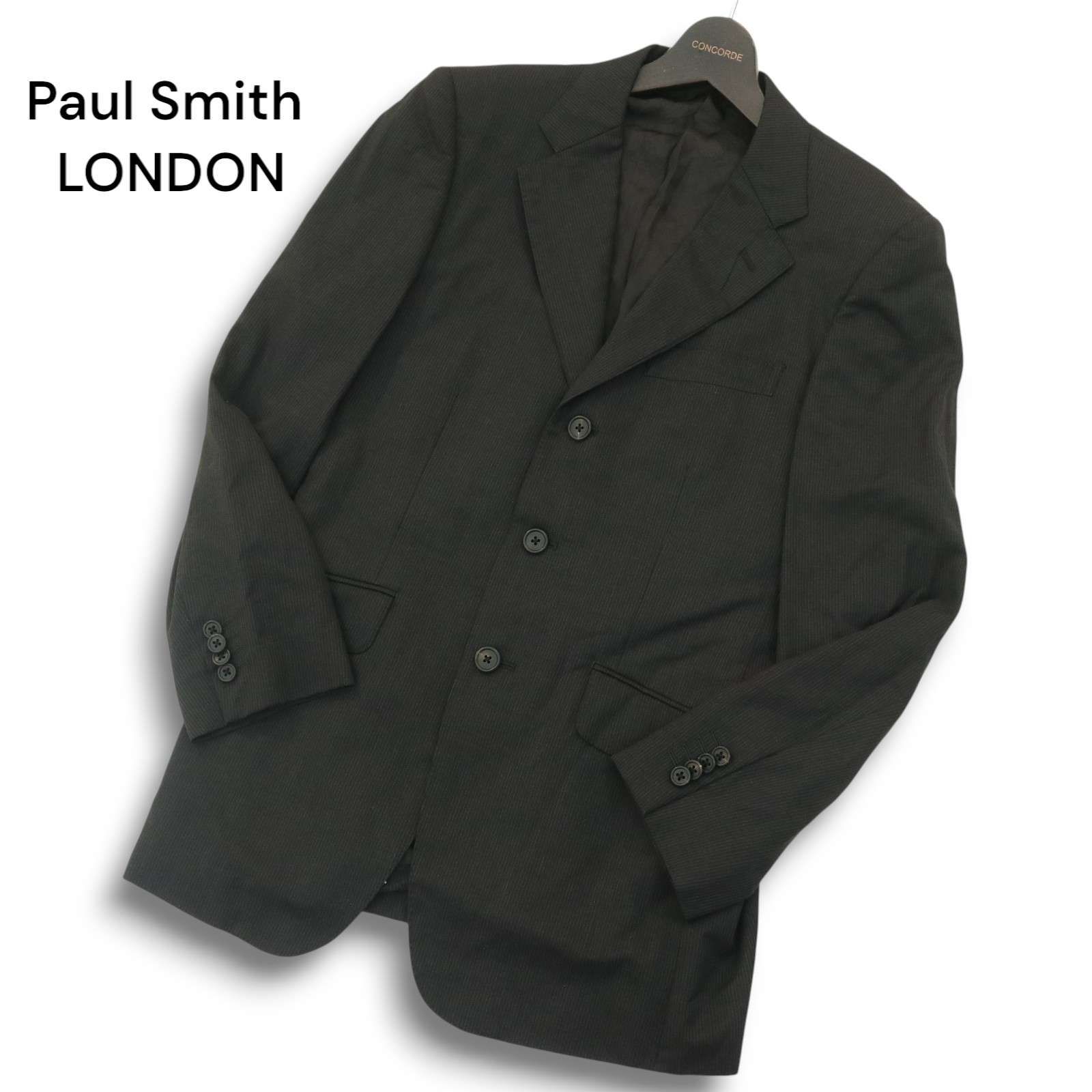 Paul Smith ポールスミス テーラード ジャケット サテン襟　ブラック 楽天市場】Paul Smith ポールスミス ジャケット ウールギャバ 2B