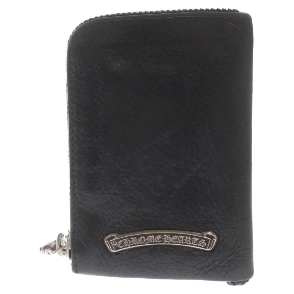 CHROME HEARTS クロムハーツ　Tiny Zip Wallet CHROME HEARTS (クロムハーツ) Tiny Zip Wallet Cross Patches