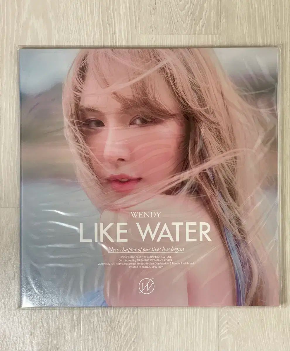 ウェンディ Like Water LP 未開封 未開封】Wendy Like Water