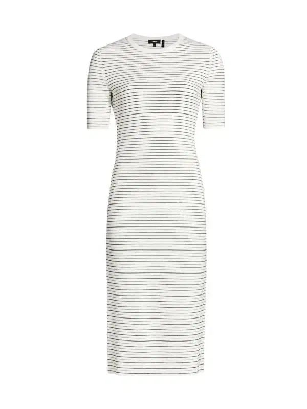 セオリー Theory ブランド ストライプ ニット ワンピース