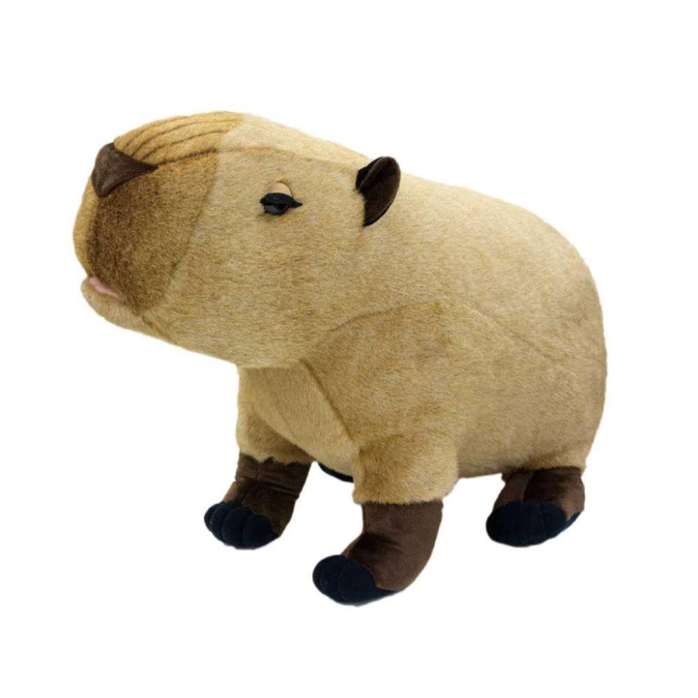 吉徳 りくのなかまたち カピバラ BIG ぬいぐるみ 180010 サイズ：約H42×W32×D75cm
