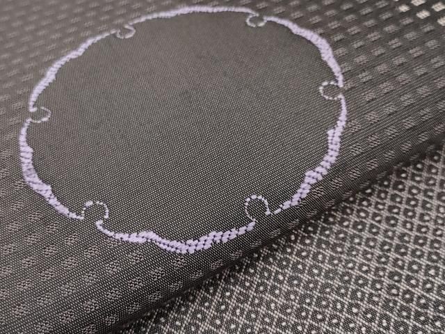 平和屋本店□極上 創業200年・7代目永治屋清左衛門 両面 六通柄袋帯 雪