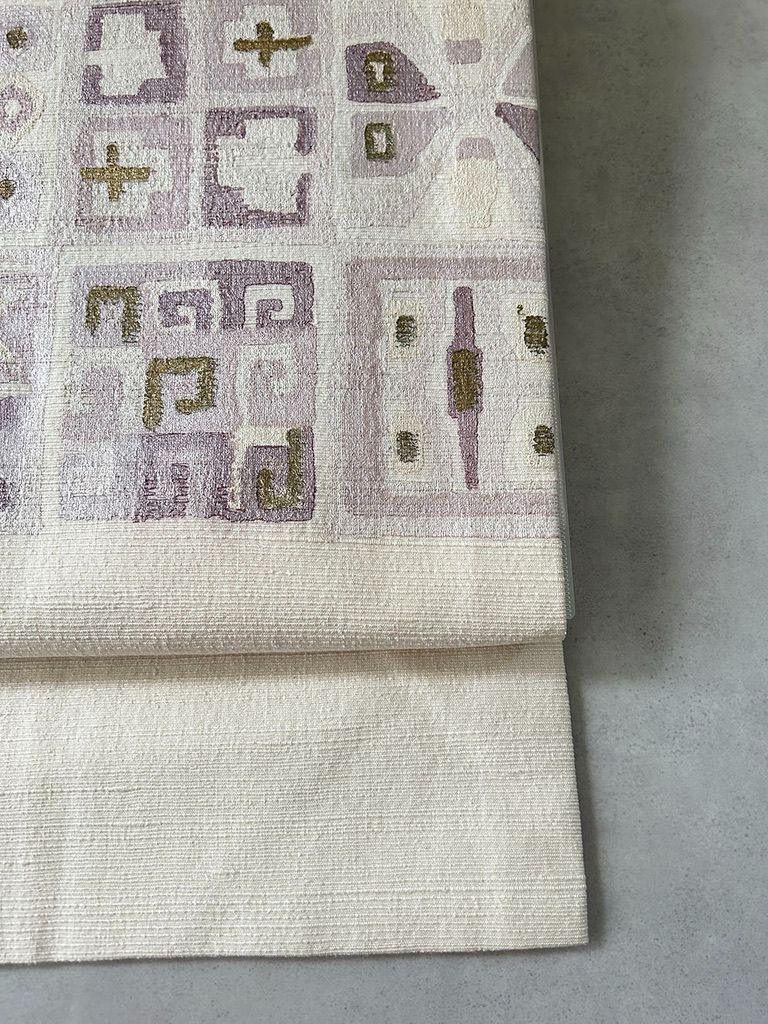 紬の名古屋帯 N117