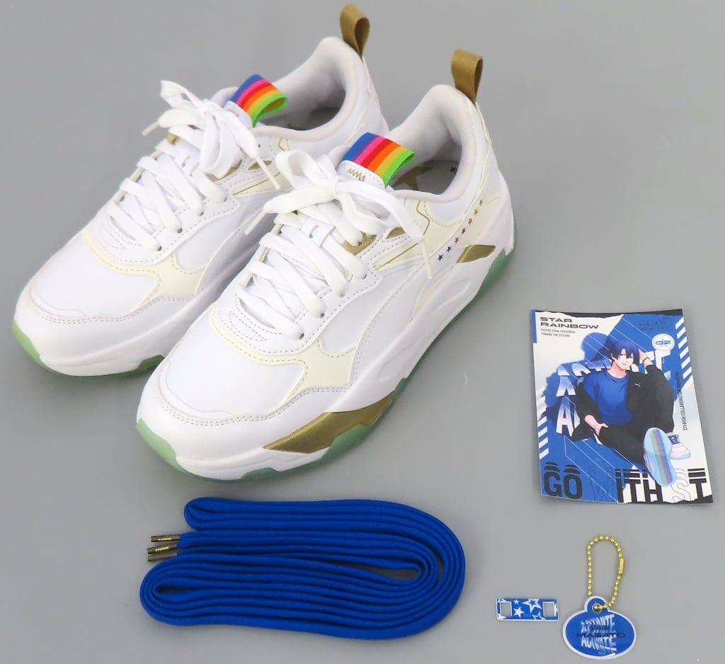 限定品〜チューリップとアカシア、グリーンの動きあるナチュラルハーフ