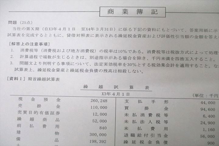 VX26-156 資格合格クレアール 第162回 日商簿記検定 公開模擬試験 1級 商業/工業簿記 テスト計2回分 2022年合格目標 未使用  03s4D