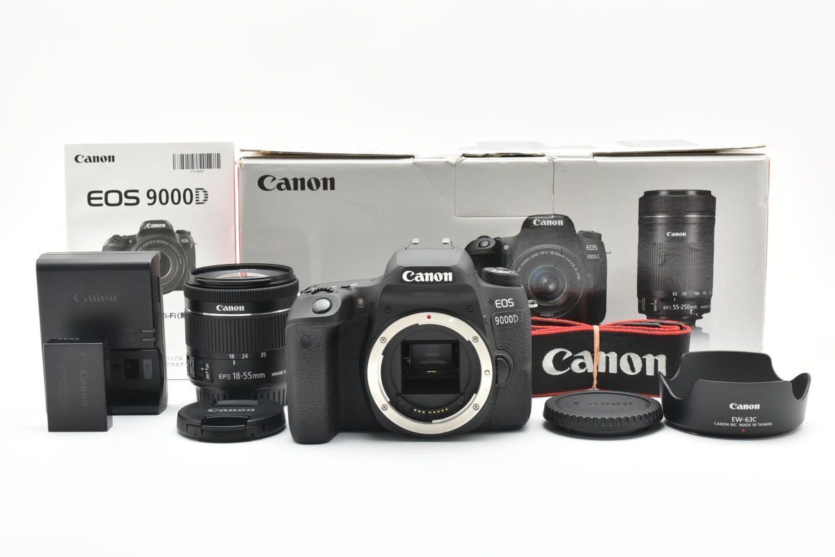 ❤ Canon EOS 9000D 一眼レフ スマホ転送 キヤノン ☘️極美品