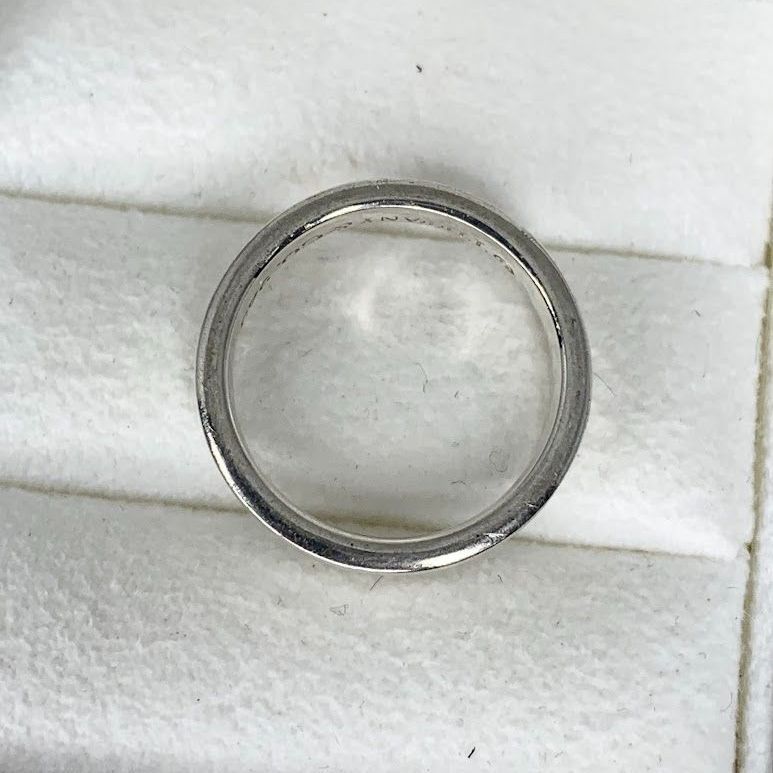 TIFFANY & Co. ティファニー 1837 ナローリング 指輪 シルバー 925