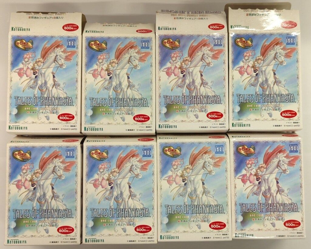 壽屋 テイルズ オブ ファンタジア ワンコインフィギュアシリーズ カラー6種+シクレ2種 8個セット