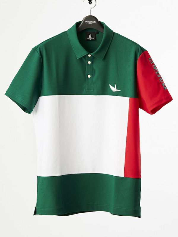 Y*E様 1PIU1UGUALE3 GOLF S/S POLO CRAZY新品未 1PUGUALE3 GOLF S/S POLO CRAZY BACK