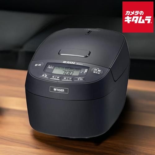 タイガー 圧力IH炊飯器 炊きたて JPV-C100-KG グロスブラック 5.5合炊き