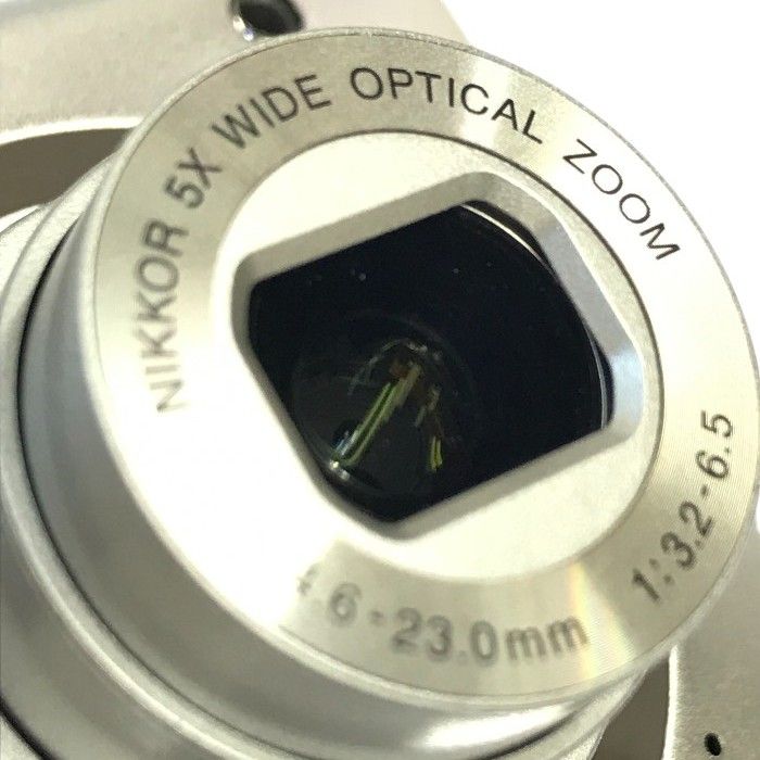Nikon ニコン COOLPIX デジタルカメラ シルバー 光学5倍ズーム