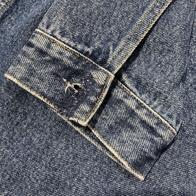 【昭和レトロ】デニムジャケット/ジージャン/L/古着/ヴィンテージ/60'70' 古着 リー Lee デニムジャケット Gジャン メンズL