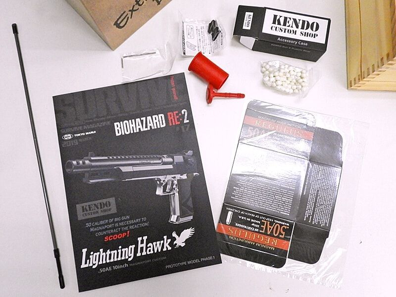 美品　ライトニングホーク.50AE 限定品　バイオハザード　デザートイーグル LIMITED EDITION vol.17 | 東京マルイ×カプコン