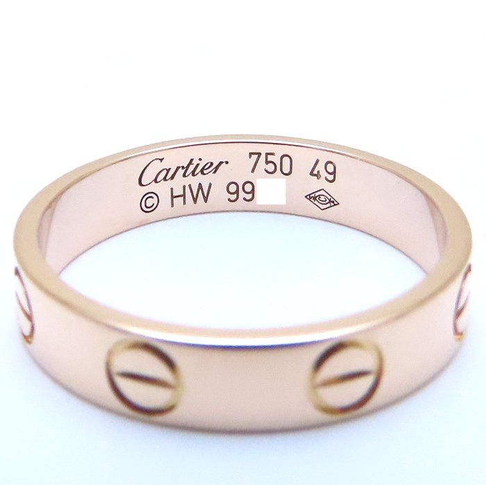 カルティエ Cartier ミニラブリング ピンクゴールド 750 ジュエリー 