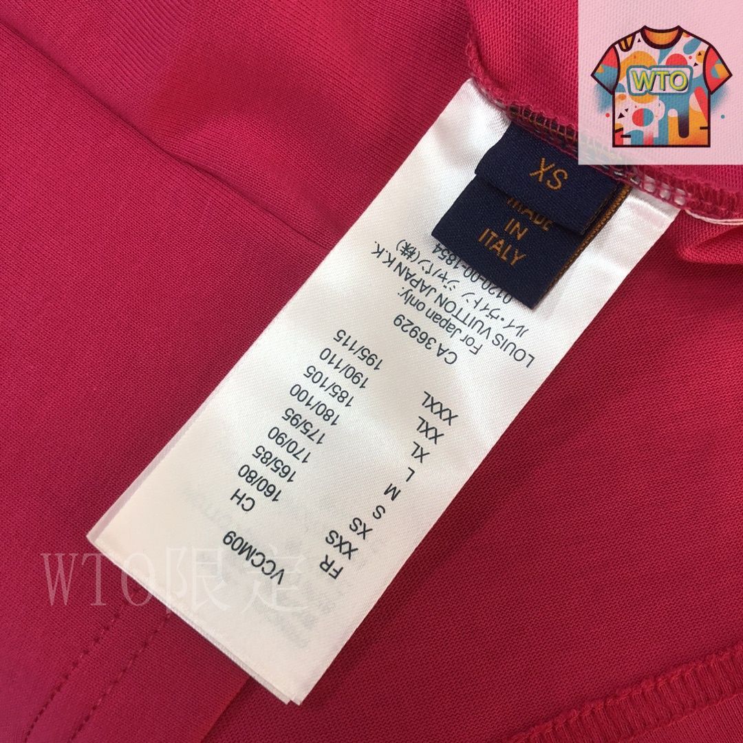 ソフトな肌触り♪ ダミエ Tシャツ Louis Vuitton ライトベージュ 今日特価】Louis Vuitton 2025 最新款ロゴプリント丸首ショート