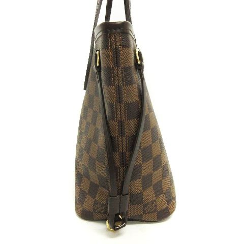 ルイヴィトン LOUIS VUITTON 美品 ダミエ エベヌ ネヴァーフル PM