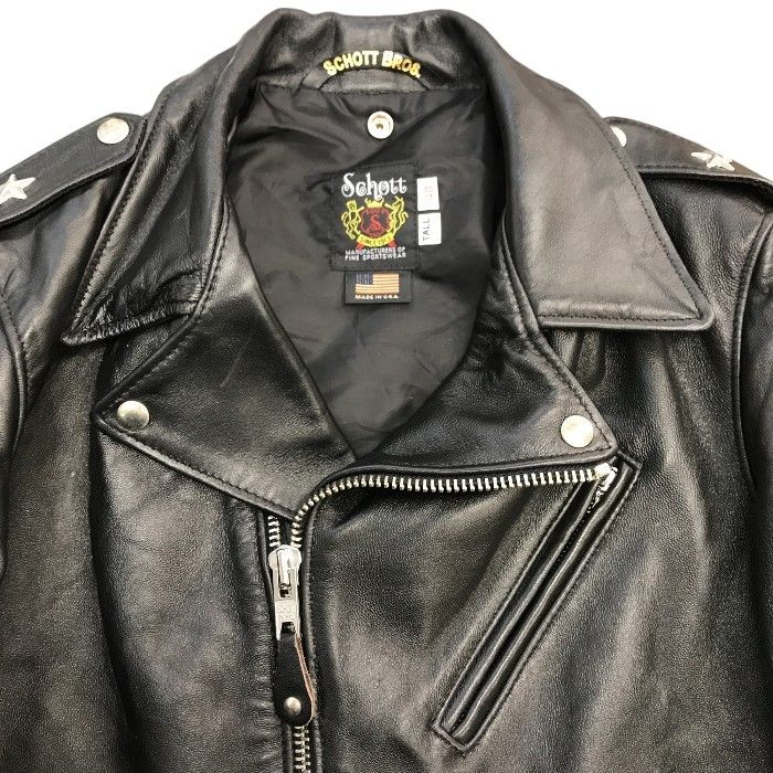 Schott ショット 217US SHEEP ONESTAR ライダースジャケット メンズ  