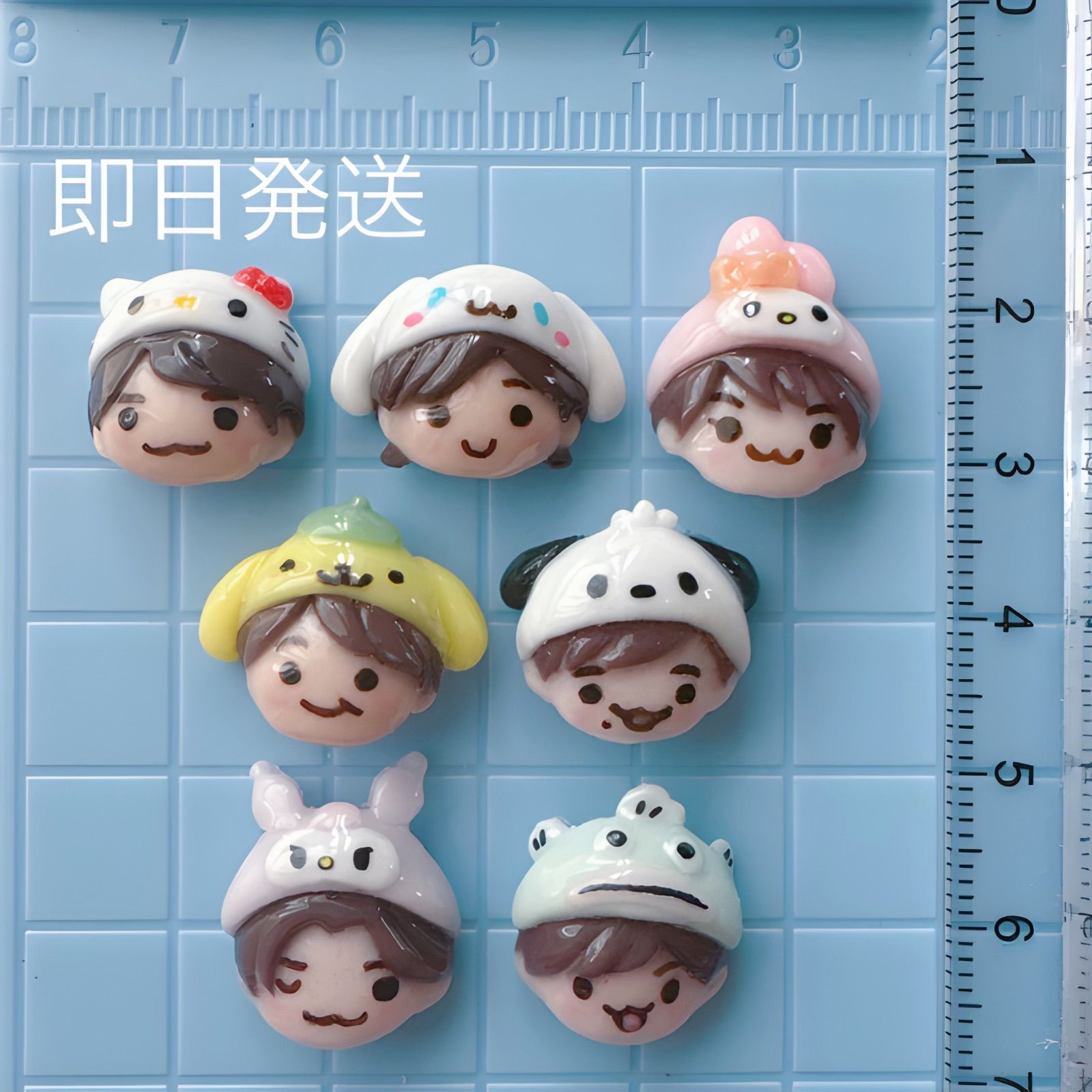 ネイルパーツ なにわ男子 3Dパーツ バラ売りオーダー
