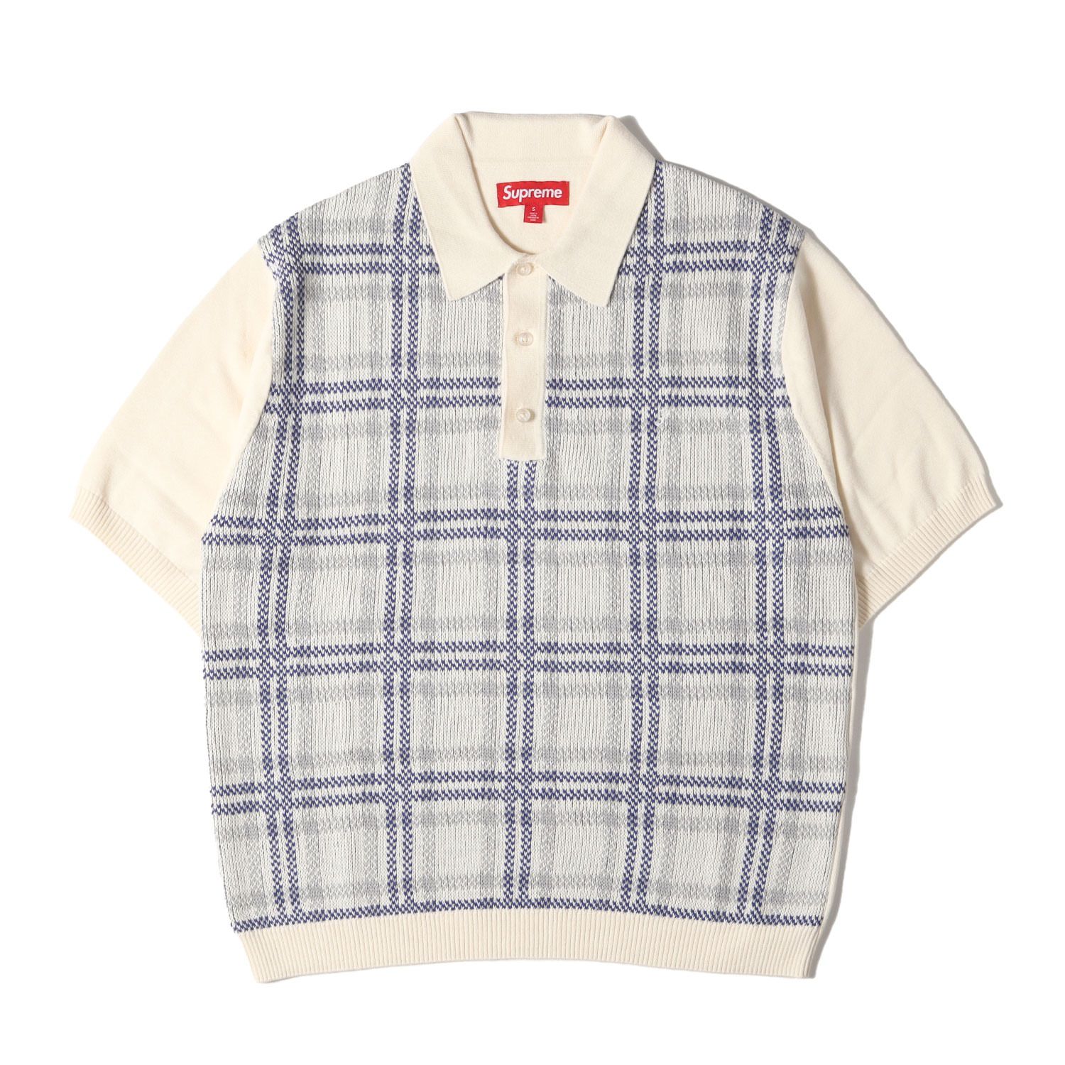 新品 Supreme シュプリーム ポロシャツ サイズ:S 24SS チェック 