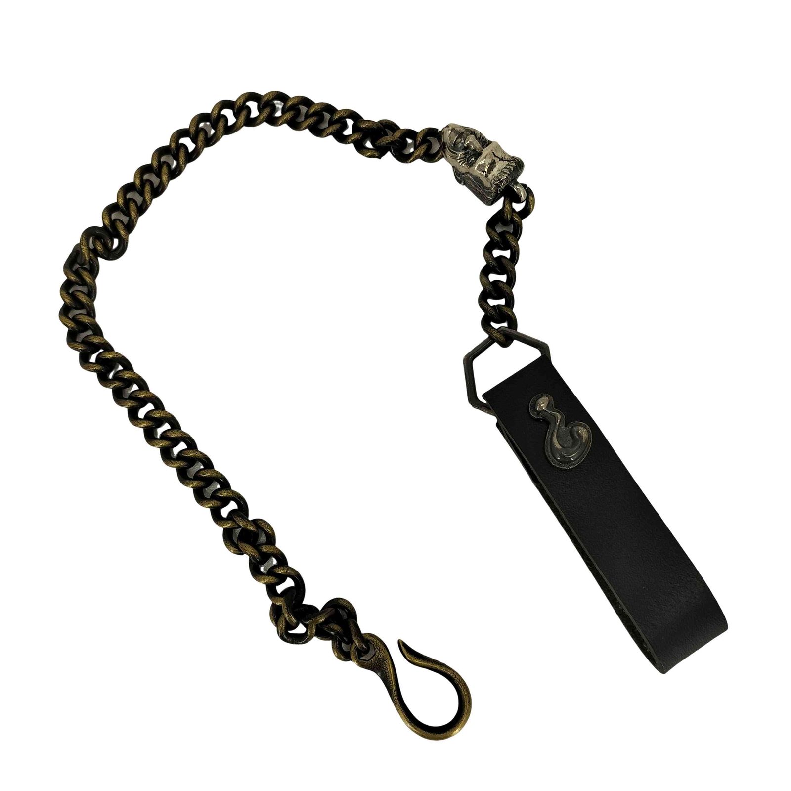廃盤WEIRDO jewelry FRANKEN ブラス ウォレットチェーン WEIRDO JEWELRY/ウィアードジュエリー】「Spanner Wallet Chain