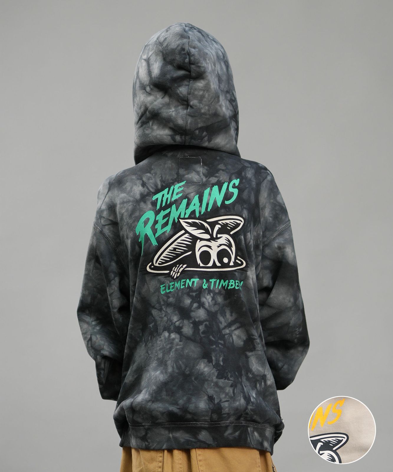  【ムラスポ公式】新品 ELEMENT エレメント パーカー キッズ プルオーバー バックプリント TIMBER HOOD YOUTH BE026-025 パーカー