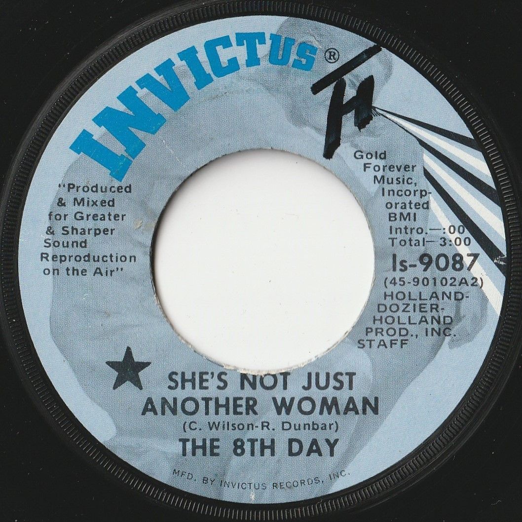 Is-9087　Woman　ソウル　Invictus　8th　Can't　She's　Myself　SOUL　45　Day　202724　Just　7インチ　メルカリ　US　Another　Fool　I　Not　レコード