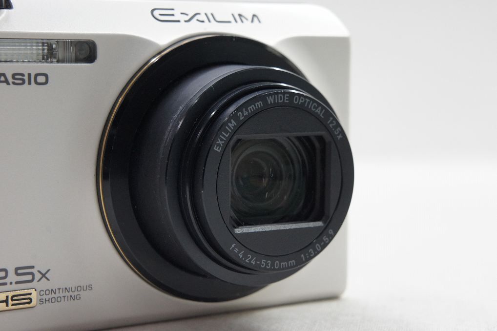 CASIO カシオ EXILIM EX-ZR100 コンパクトデジタルカメラ ホワイト