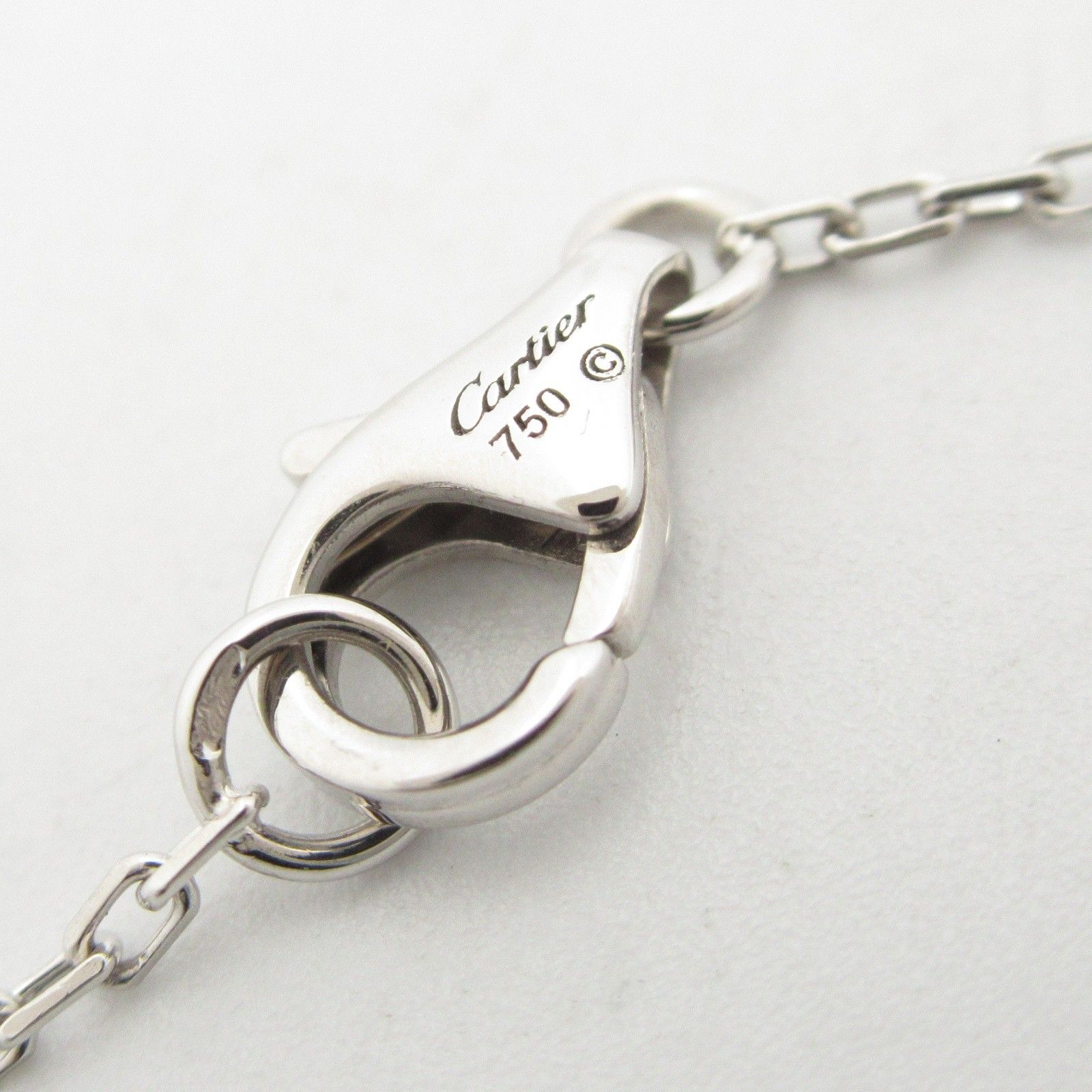 カルティエ CARTIER ネックレス アントルラセ ダイヤ ネックレス 首回  