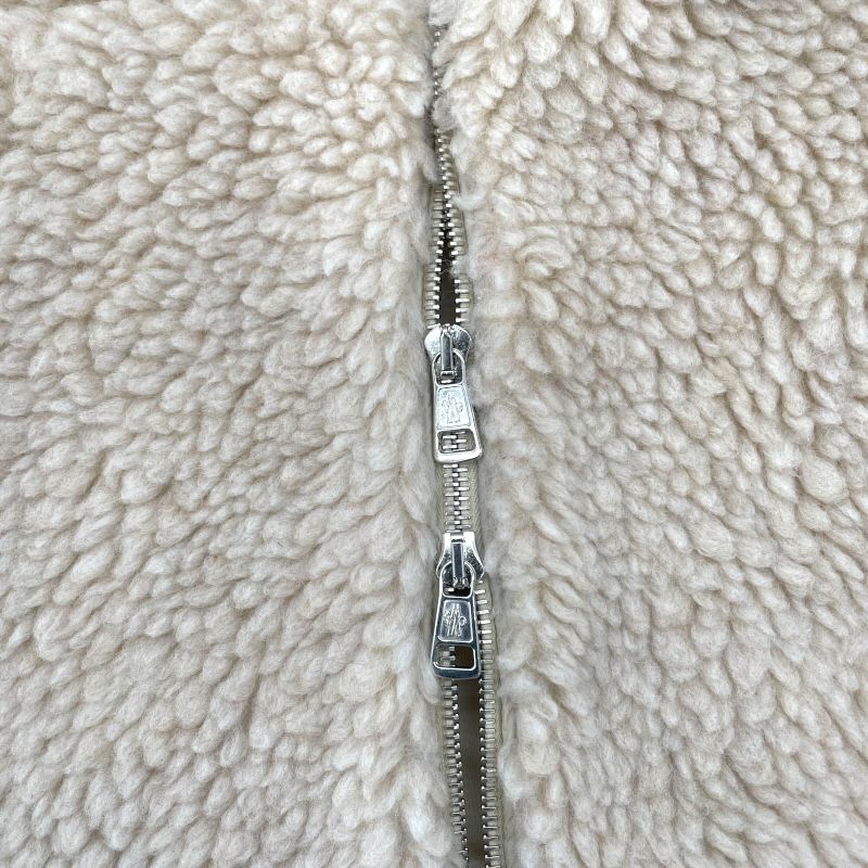 MONCLER ジップアップボアパーカー