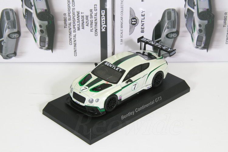 中古品＞京商 1/64 ベントレー コンチネンタル GT3 #11 ベントレー 