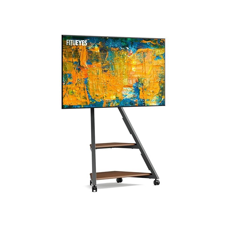 FITUEYES DESIGN テレビスタンド キャスター付き 壁寄せ 32 43 50 55
