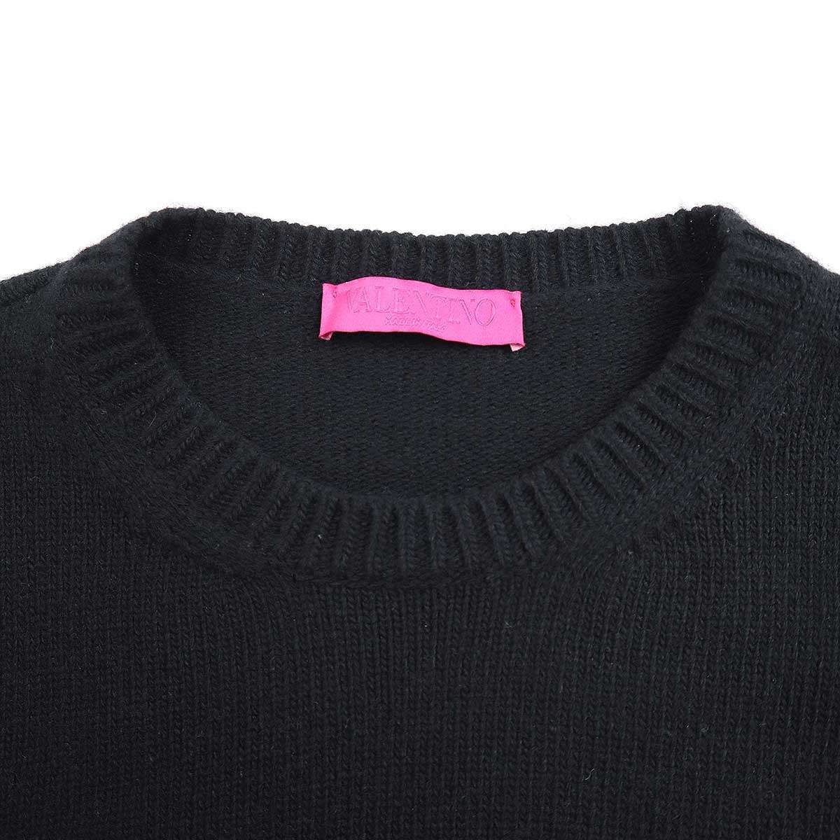 VALENTINO ヴァレンティノ 22AW ウールリボンニットセーター 