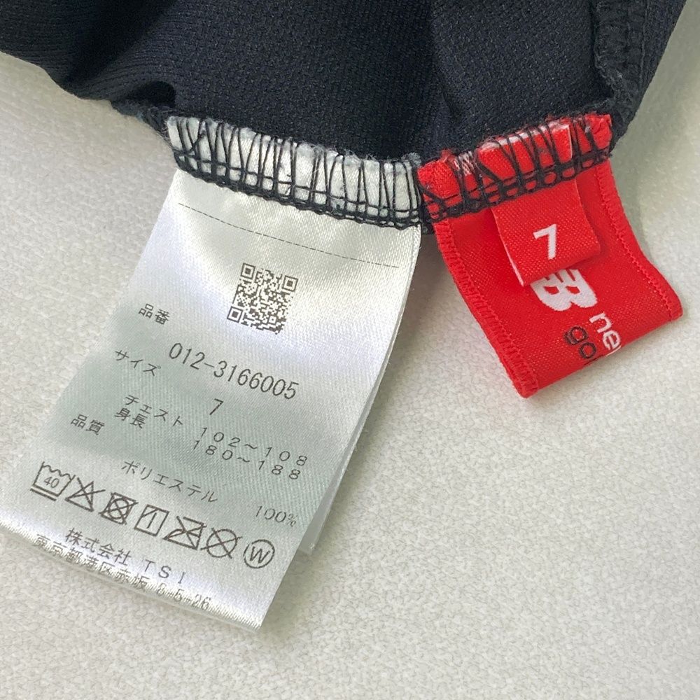 サイズ：7 NEW BALANCE GOLF ニューバランス  切替 ハイネック 半袖Tシャツ  ネイビー系 [240101415939] ゴルフウェア メンズ ストスト New Balance Golf 【30％OFFセール】ハイネックシャツ