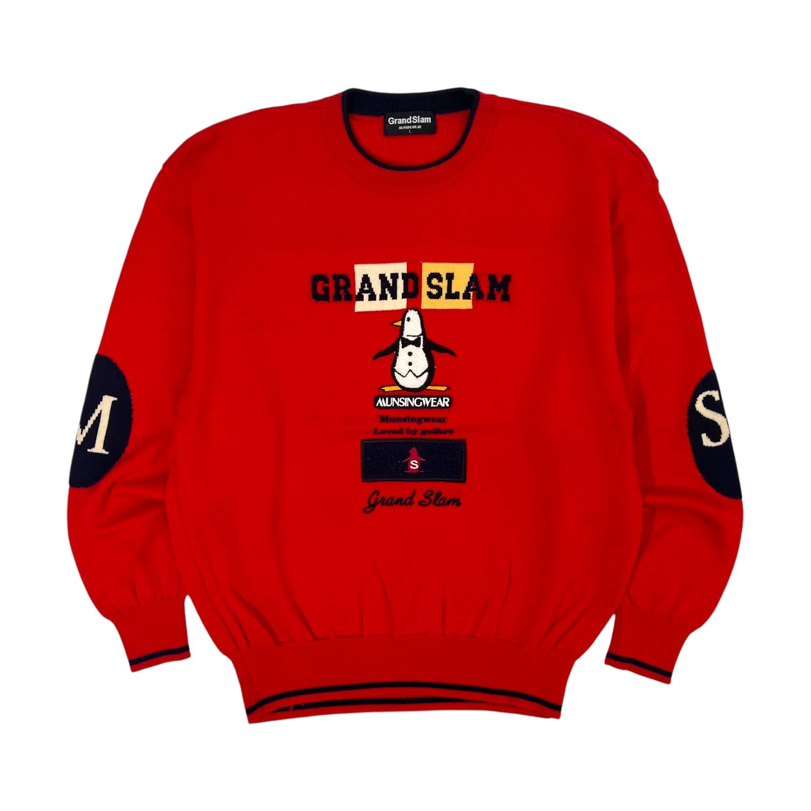 Munsingwear Grand Slam マンシングウェア デザイン ニットセーター L 