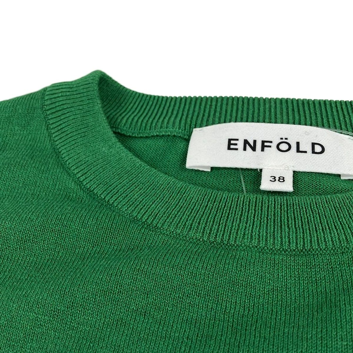 グリーン クルーネック