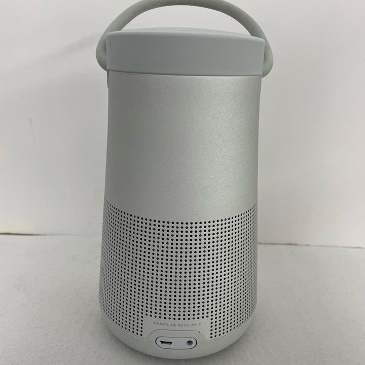 美品 Bose SoundLink Revolve+ グレー Amazon.com: Bose SoundLink Revolve + Portable & Long-Lasting