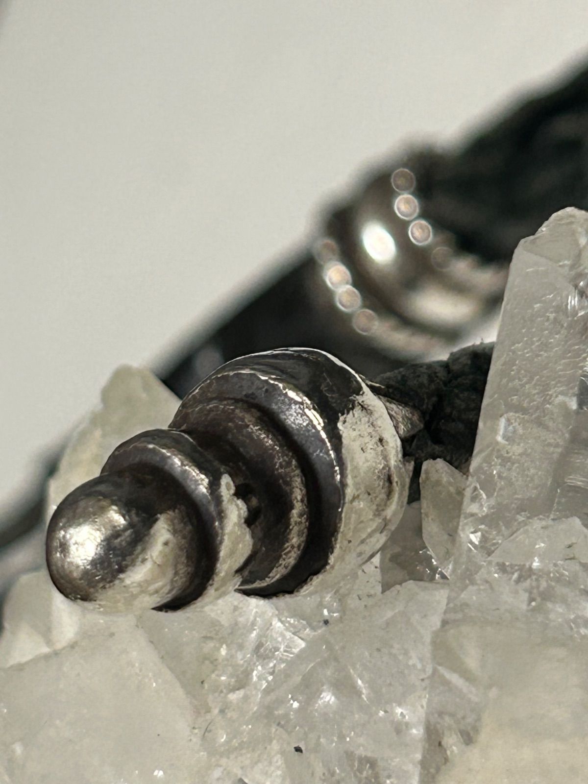 クロムハーツグロメットパーツ付レザーウォレット用ユーズドCANPANAボロチップ