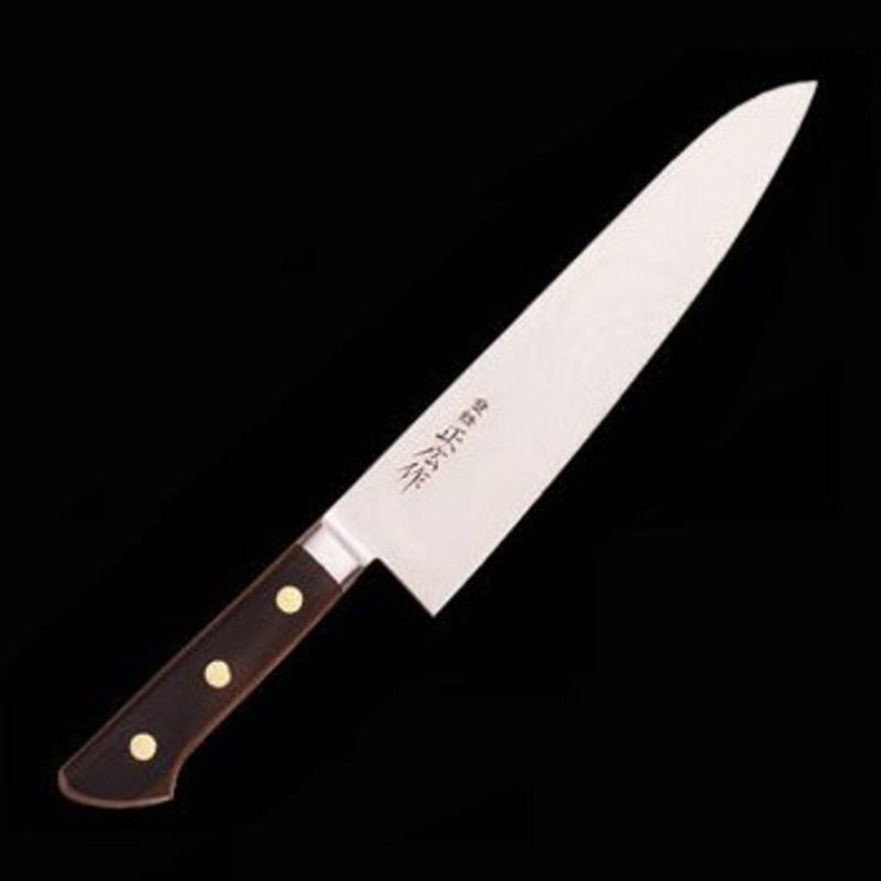 正広作MV口金 牛刀210mm 正広作MV口金 牛刀210mm㊧｜製品情報｜株式会社マサヒロ