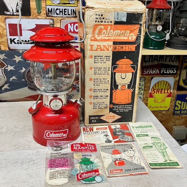 希少美品❗Coleman　220F ランタン　67年スモールパテペンロゴ コールマン Coleman ランタン 1967年10月 200A 希少 スモール