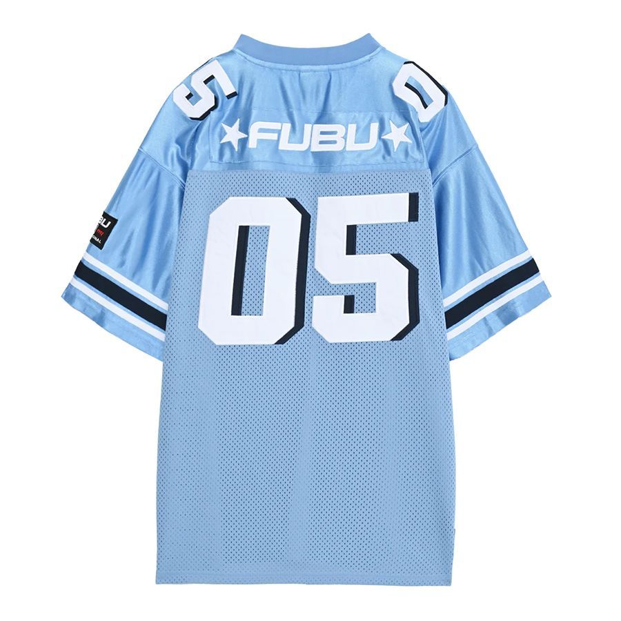 FUBU OG GAME SHIRT【LIGHT BLUE】 (M・L・XL・2XL)(フブ 通販