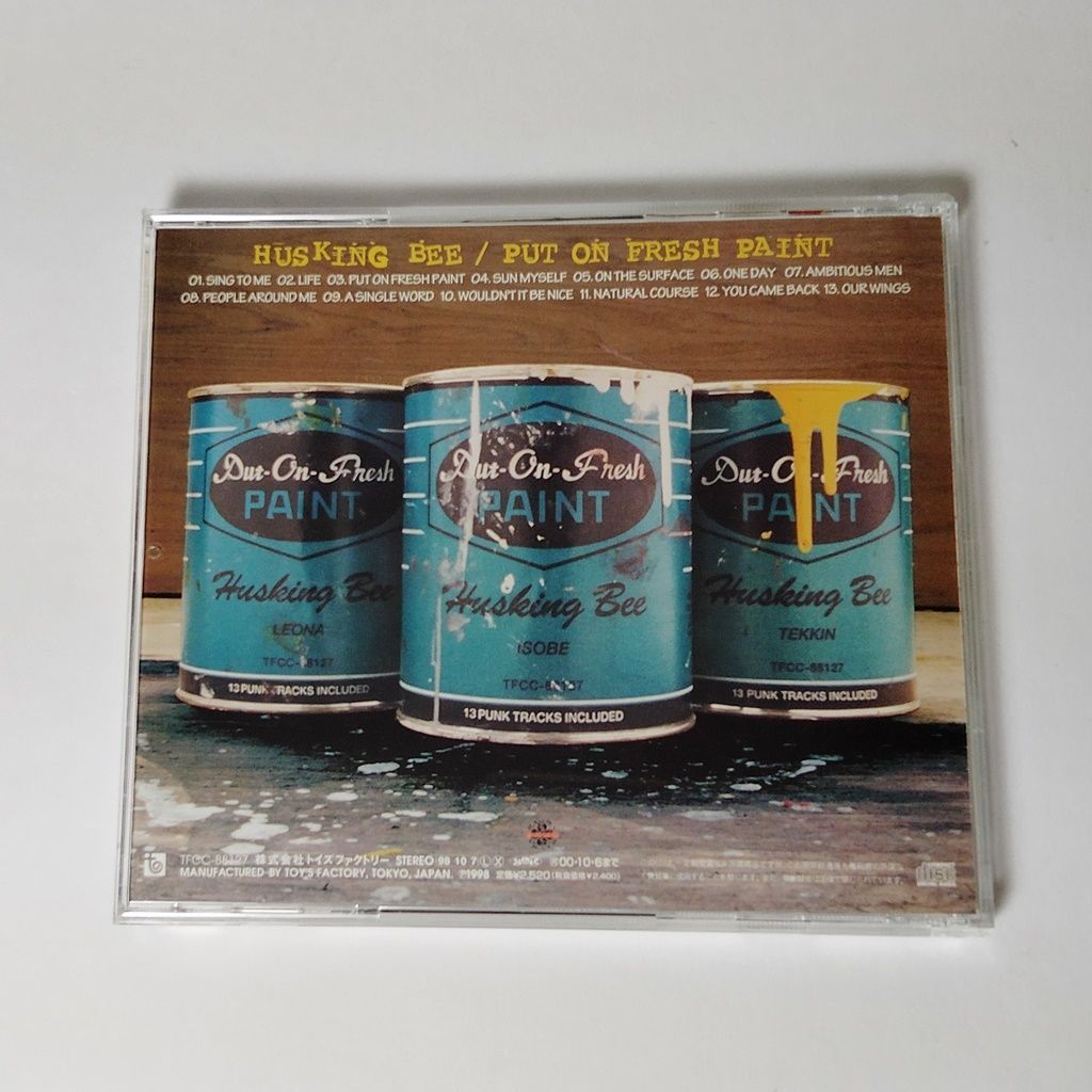 CD HUSKING BEE（ハスキング・ビー） 「PUT ON FRESH PAINT」 TFCC