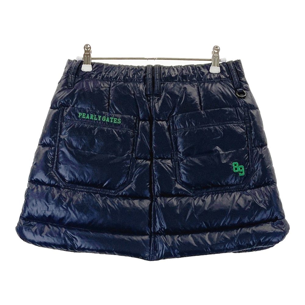 サイズ 1 PEARLY GATES パーリーゲイツ ダウンスカート ネイビー系 240101521066 ゴルフウェア レディース ストスト